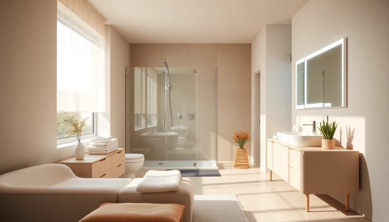 Sirhona fr propose des solutions design de salle de bain avec miroir LED élégant