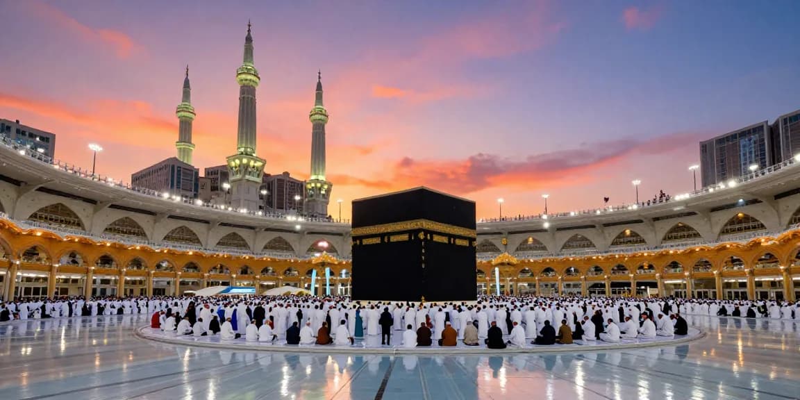 Umroh Itikaf experience captured beautifully at Kaaba during Ramadan, inspiring connection and spirituality in travel.
