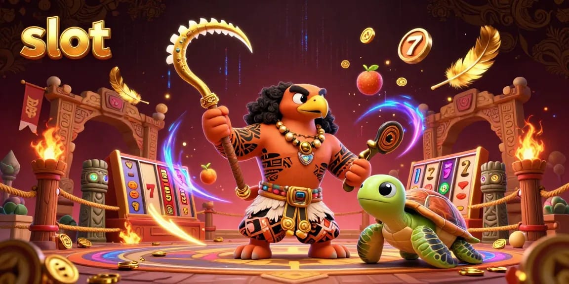 Spin through vibrant slot adventures with tribal characters amid dynamic gaming elements.