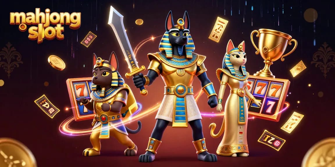 Spin the mahjong slot and win big with dynamic characters and captivating visuals.