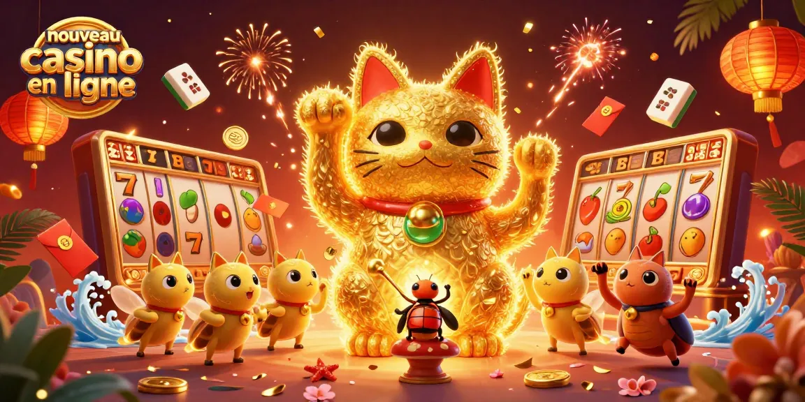 Admirer la chance avec le nouveau casino en ligne, symbole de jeux riches et passionnants.
