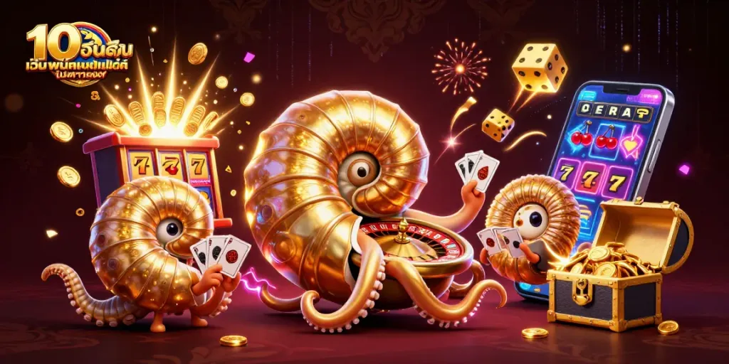เล่นเกมคาสิโนสดที่ 10 อันดับ เว็บพนันออนไลน์ ไม่ผ่านเอเย่นต์ พร้อมสนุกไปกับแจ็คพอตและโบนัส