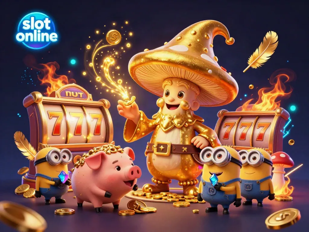 Slot online dengan karakter ajaib menyiapkan jackpot di kasino yang berkilau.