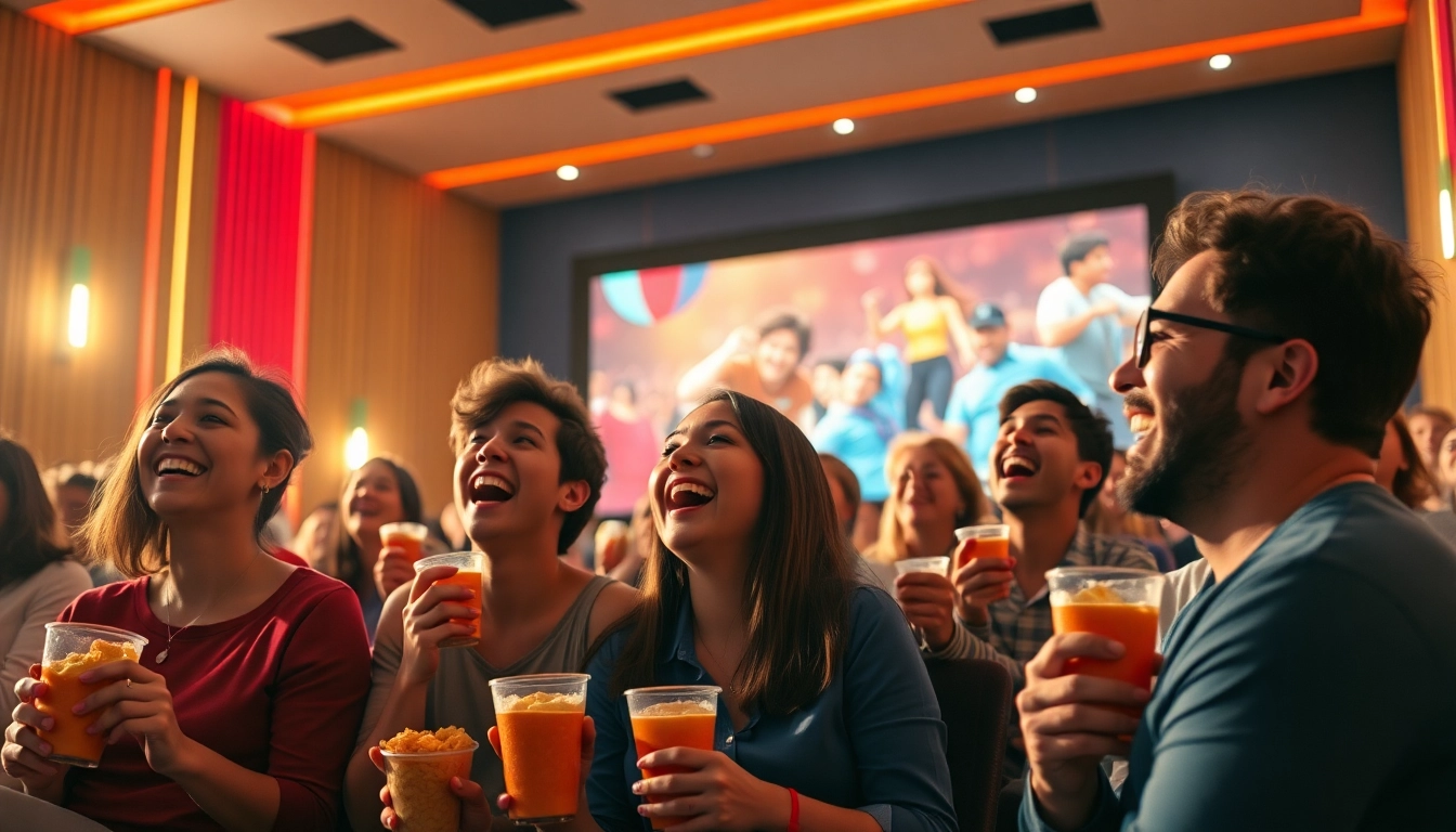 สนุกสนานกับหนังออนไลน์ ที่โรงภาพยนตร์ที่เต็มไปด้วยผู้ชมและความตื่นเต้น