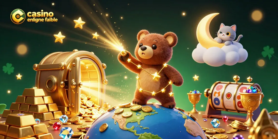 Jouez à des jeux de casino en ligne fiables avec des trésors scintillants et une ambiance magique.