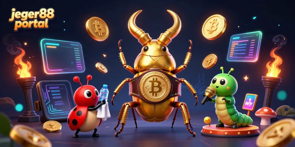 Mengakses permainan cepat dan berdampak di jeger88 portal melalui ilustrasi 3D yang menarik.