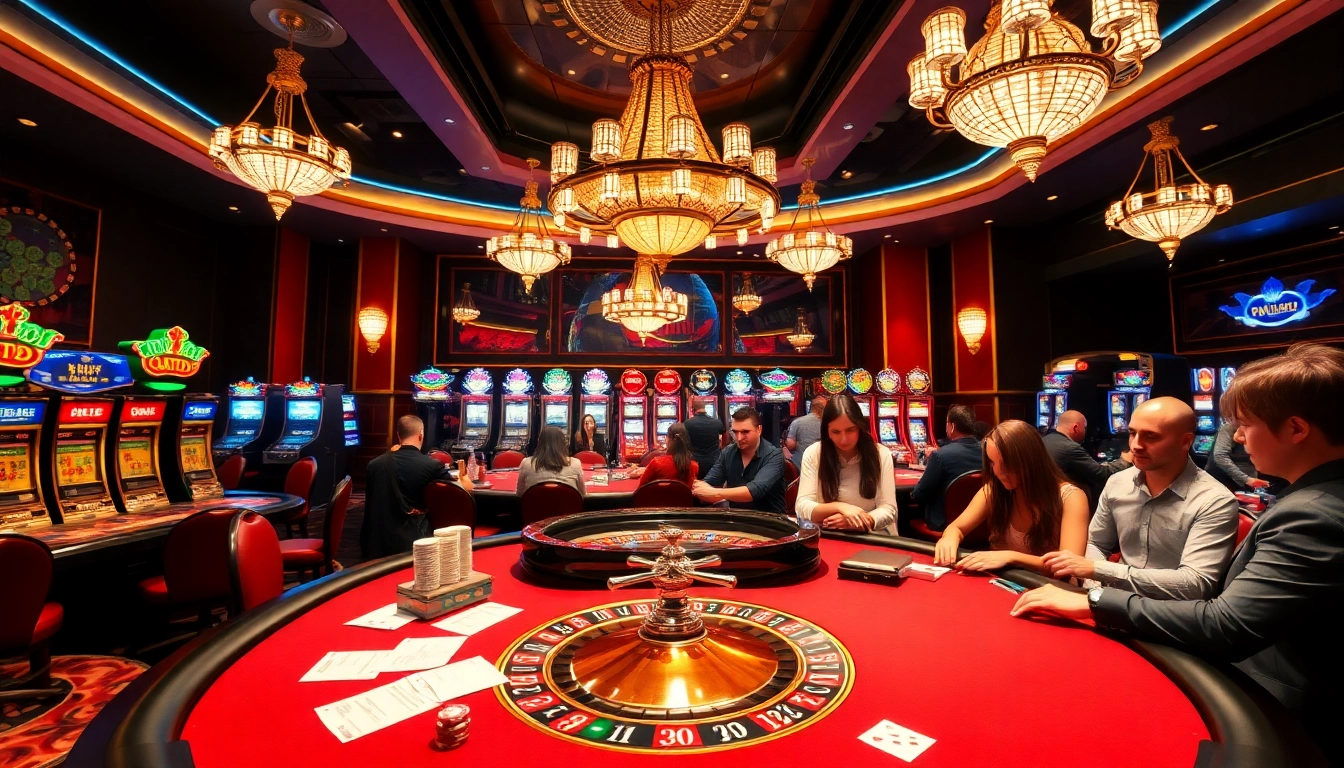Participer à des jeux passionnants dans un casino en ligne France fiable avec des machines à sous lumineuses et des tables de poker vibrantes.