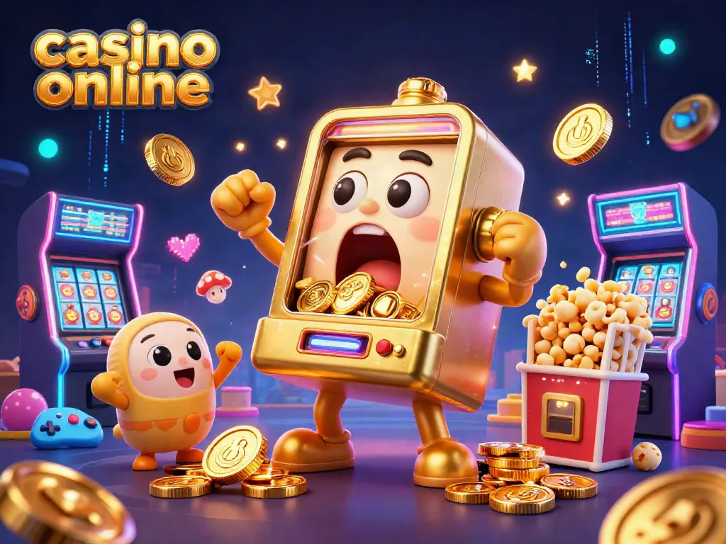 Gira el jackpot en un casino online con tragamonedas doradas y diversión en cada giro.