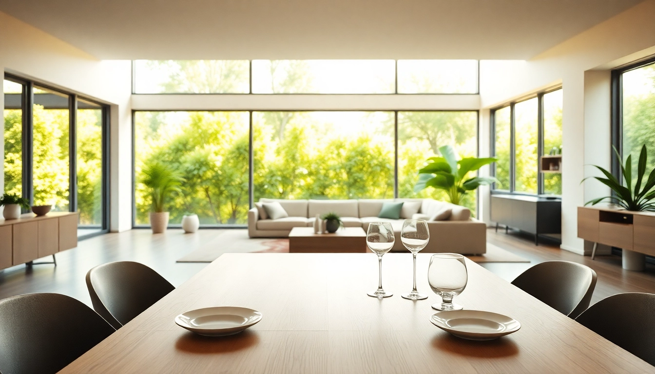 Experience Seamless Living with a serene home interior that blends elegance and nature.