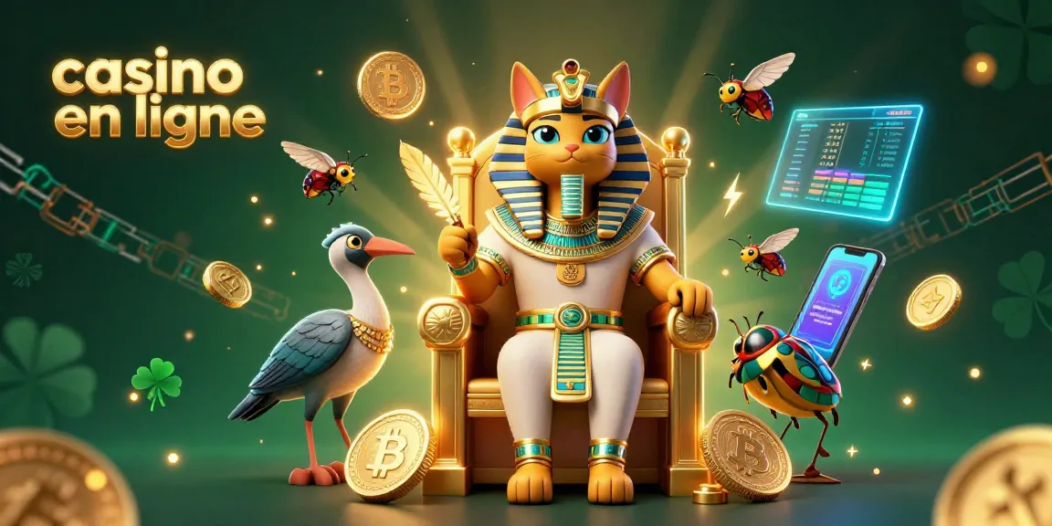 Profitez d'une expérience de casino en ligne immersive avec des personnages et des éléments de jeu animés.
