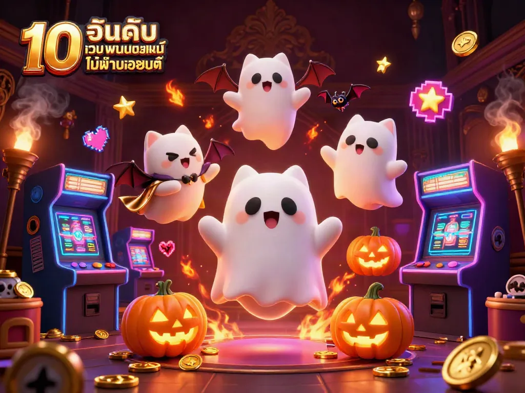 10 อันดับ เว็บพนันออนไลน์ ไม่ผ่านเอเย่นต์ นำเสนอภาพการเล่นคาสิโนสุดน่ารักในบรรยากาศหลอน