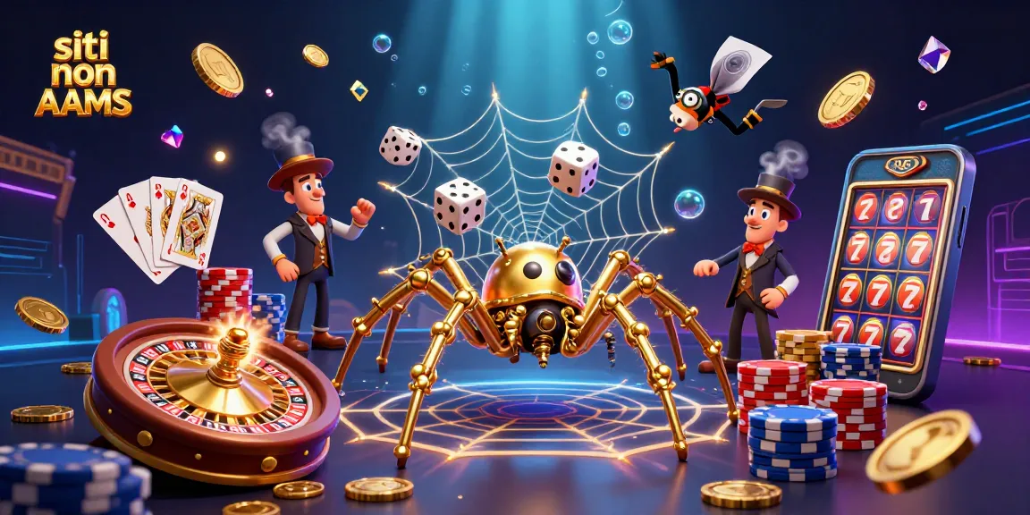Scopri i siti non AAMS con la rete intricata della spaventosa arnia d'oro e giochi emozionanti.