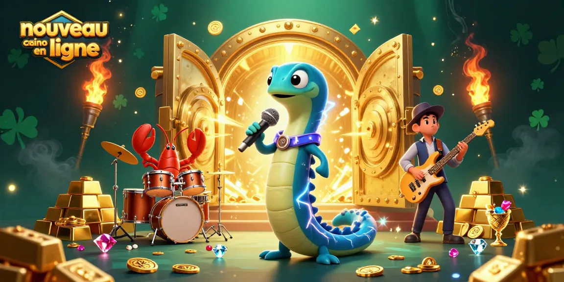 Découvrez le nouveau casino en ligne vibrant avec une scène de performances sous-marines fascinantes.