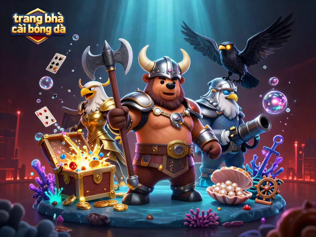 Khám phá trang nhà cái bóng đá hấp dẫn với hình ảnh Viking và hiện vật dưới nước.