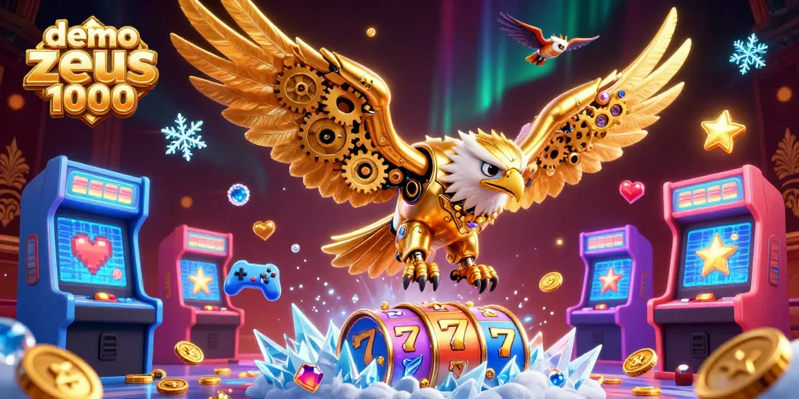 Experience thrilling gameplay with demo slot zeus 1000 in a vibrant digital casino scene.