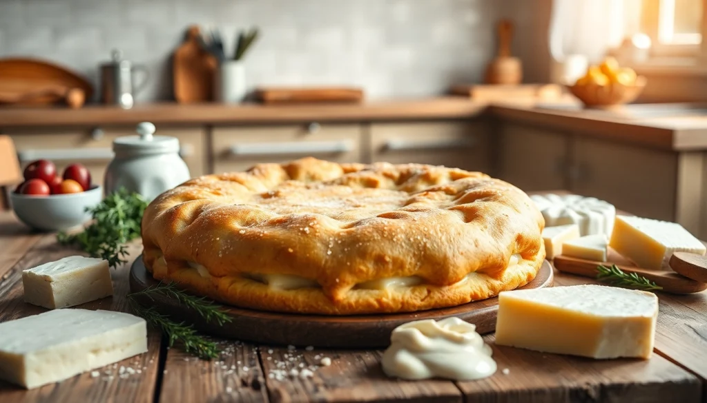 Kaasdoek elegantly displayed with fresh dairy products and herbs.
