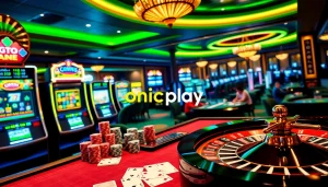 Experience exciting gambling moments with onicplay casino tables and vibrant slot machines.