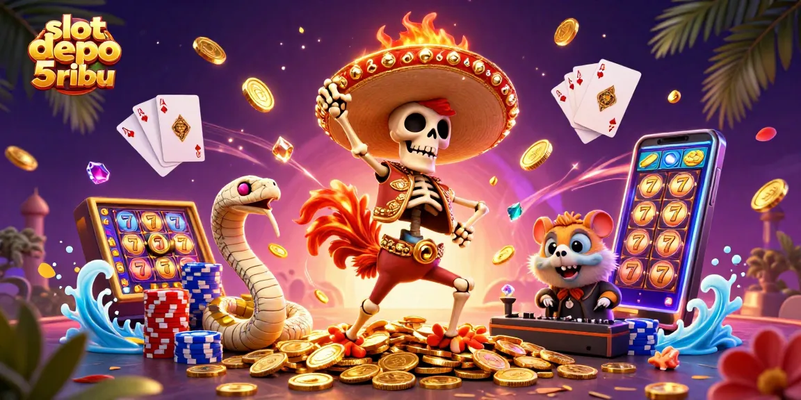 Experience thrilling wins with slot depo 5 ribu and vibrant casino action!