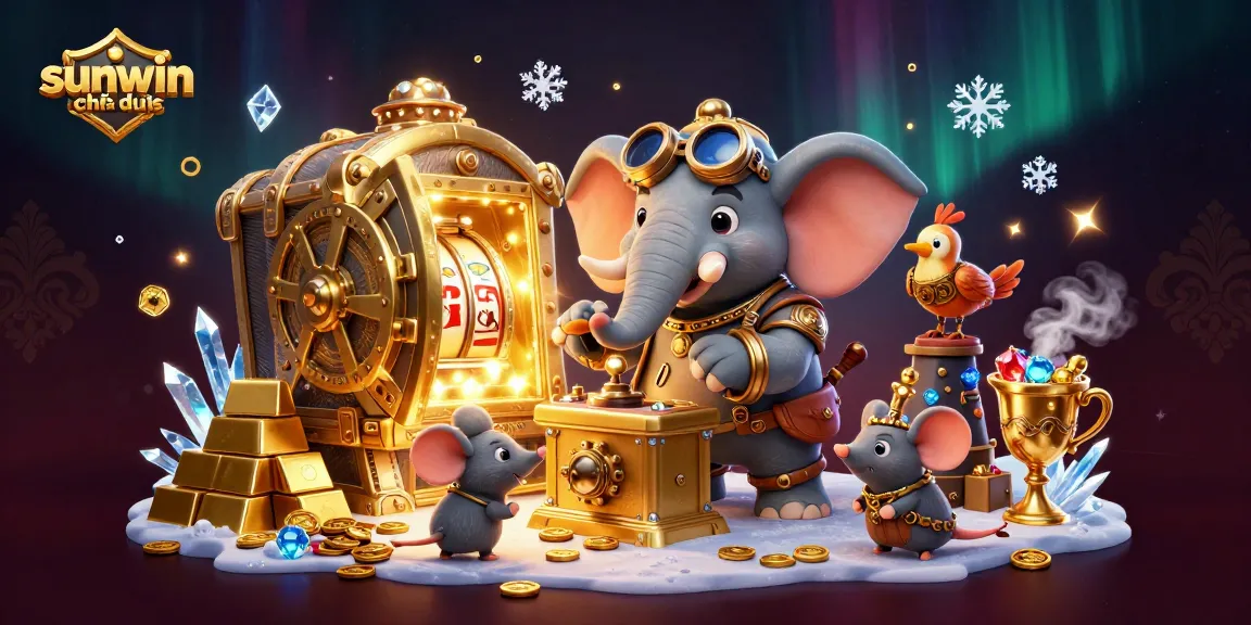 Spin the reels at sunwin chính thức to win treasures with a vibrant fantasy scene!