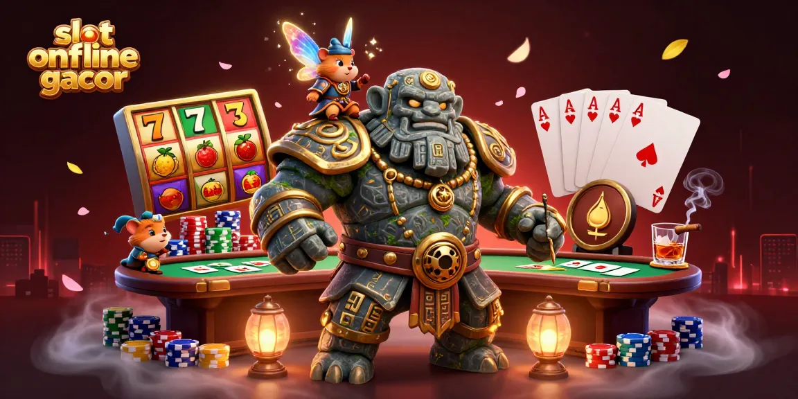 Slot offline gacor memberikan pengalaman bermain dengan karakter unik dalam ilustrasi 3D menarik.