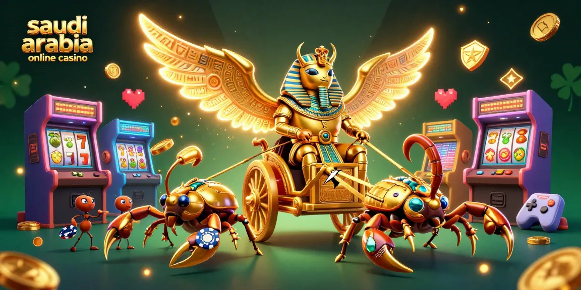 Play at the saudi arabia online casino featuring vibrant 3D characters and immersive game elements.
