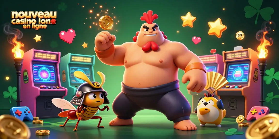 Incarnez le nouveau casino en ligne avec un sumo puissant, un crabe samouraï et un tanuki annonciateur.