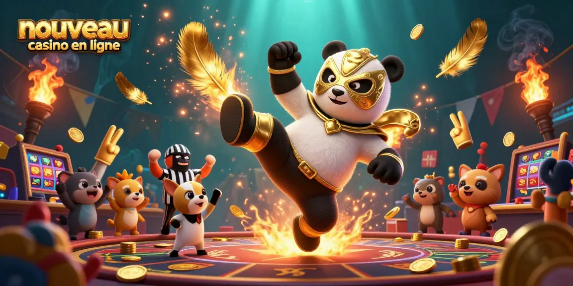 Le nouveau casino en ligne propose des illustrations vibrantes avec des personnages animés et des éléments de jeu captivants.