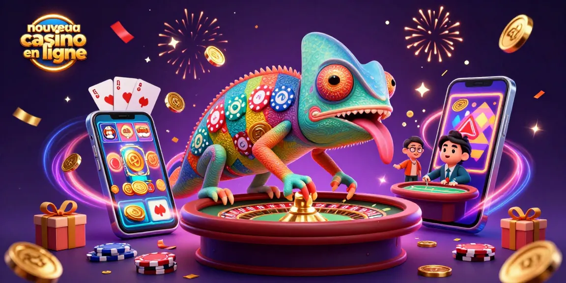 Rejoignez l'excitation dans un nouveau casino en ligne avec des jeux colorés et une atmosphère de casino vibrante.