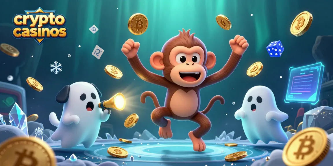 Les crypto casinos apportent du suspense dans ce combat entre un singe poltergeist et un chiot chasseur de fantômes.