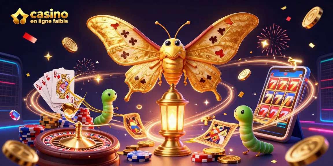 Gagnez des jackpots avec un casino en ligne fiable : illustration dynamique de jeux d'argent.
